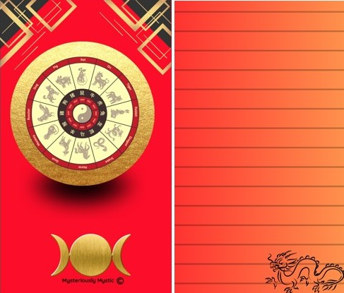 Chinese Zodiac Intuitive Makeshift Oracle Deck