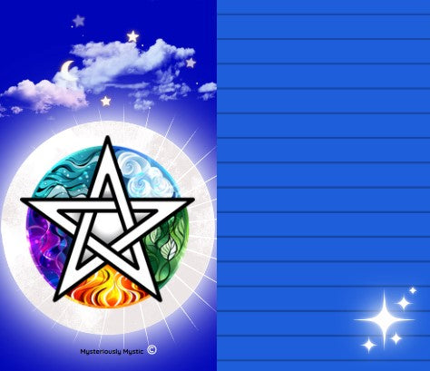 Pentacle In the Sky Intuitive Makeshift Oracle Deck