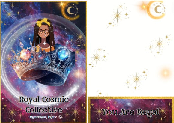 Royal Cosmic Collective Intuitive Makeshift Oracle Deck (Featured Curated Reader) USA