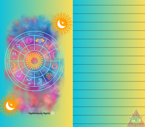 Sunrise Zodiac Intuitive Makeshift Oracle Deck